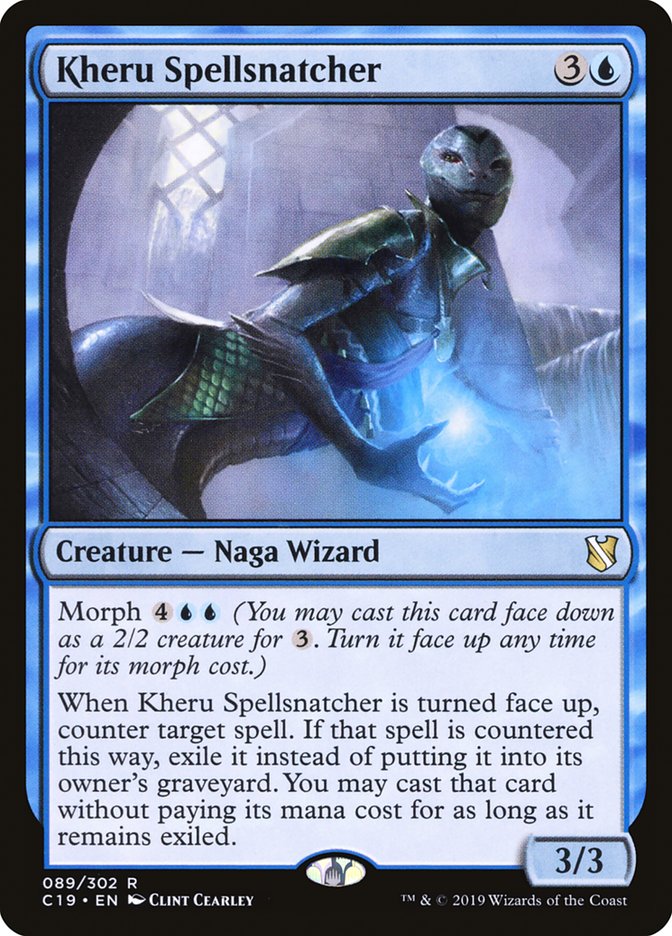 Kheru Spellsnatcher [Commander 2019] | Black Swamp Games