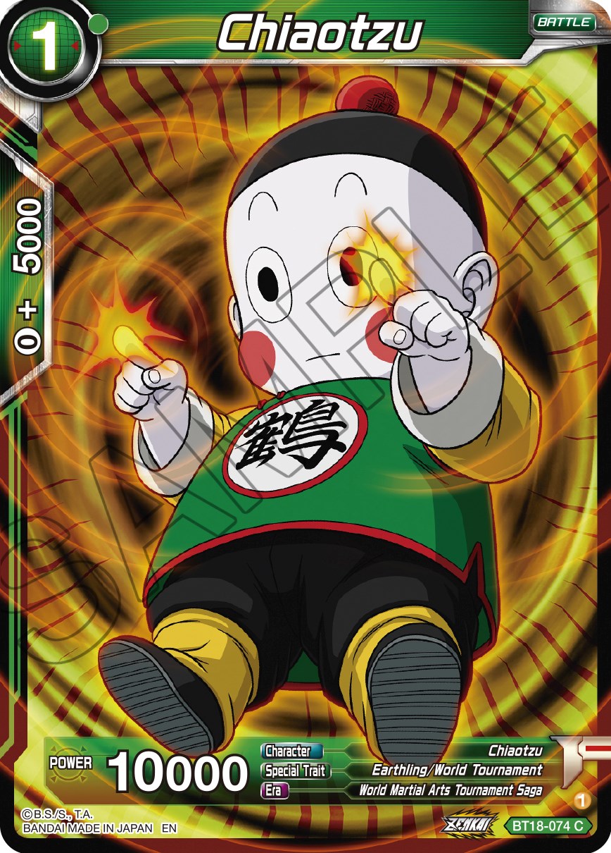 Chiaotzu (BT18-074) [Dawn of the Z-Legends] | Black Swamp Games