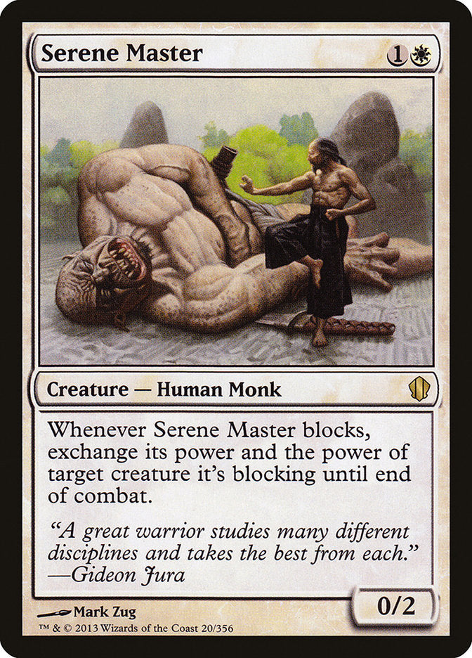 Serene Master [Commander 2013] | Black Swamp Games