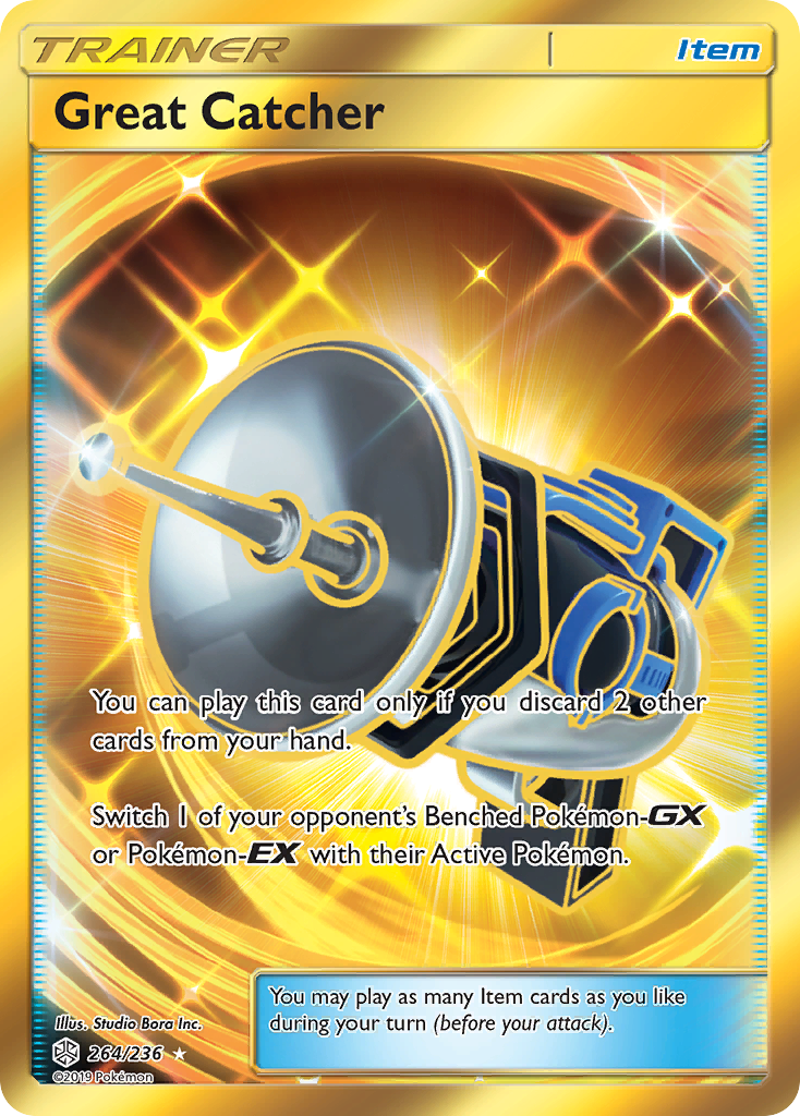 Great Catcher (264/236) [Sun & Moon: Cosmic Eclipse] | Black Swamp Games