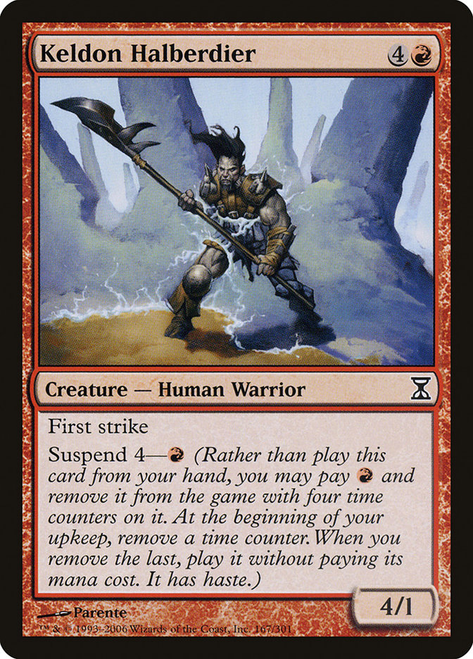 Keldon Halberdier [Time Spiral] | Black Swamp Games