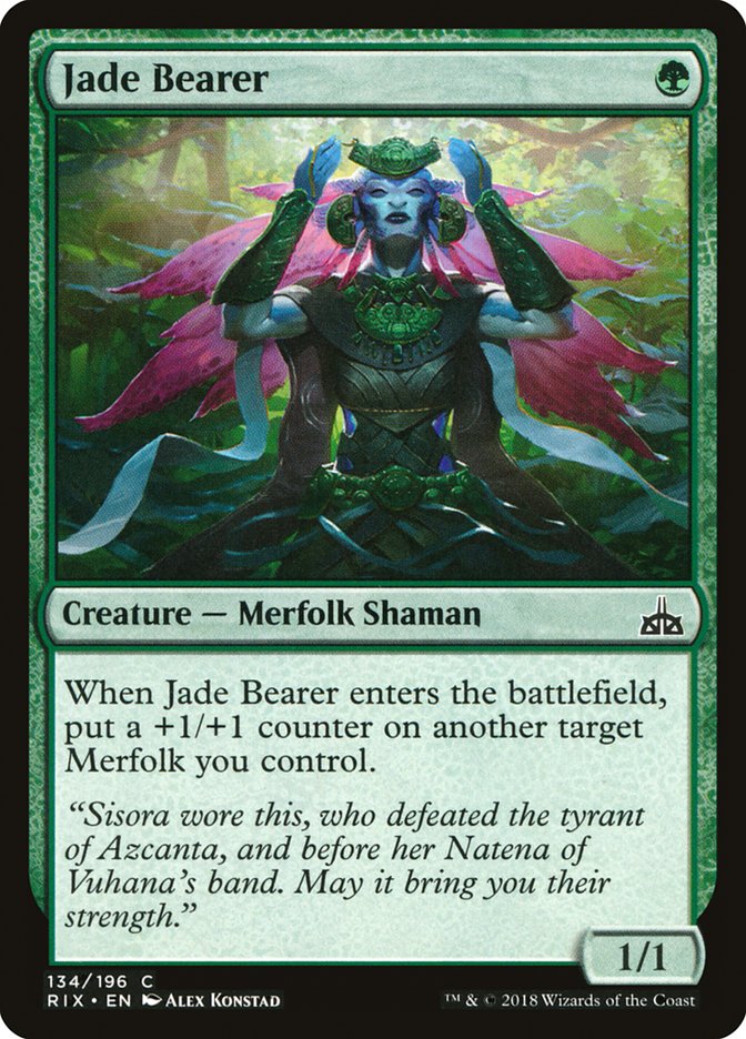 Jade Bearer [Rivals of Ixalan] | Black Swamp Games