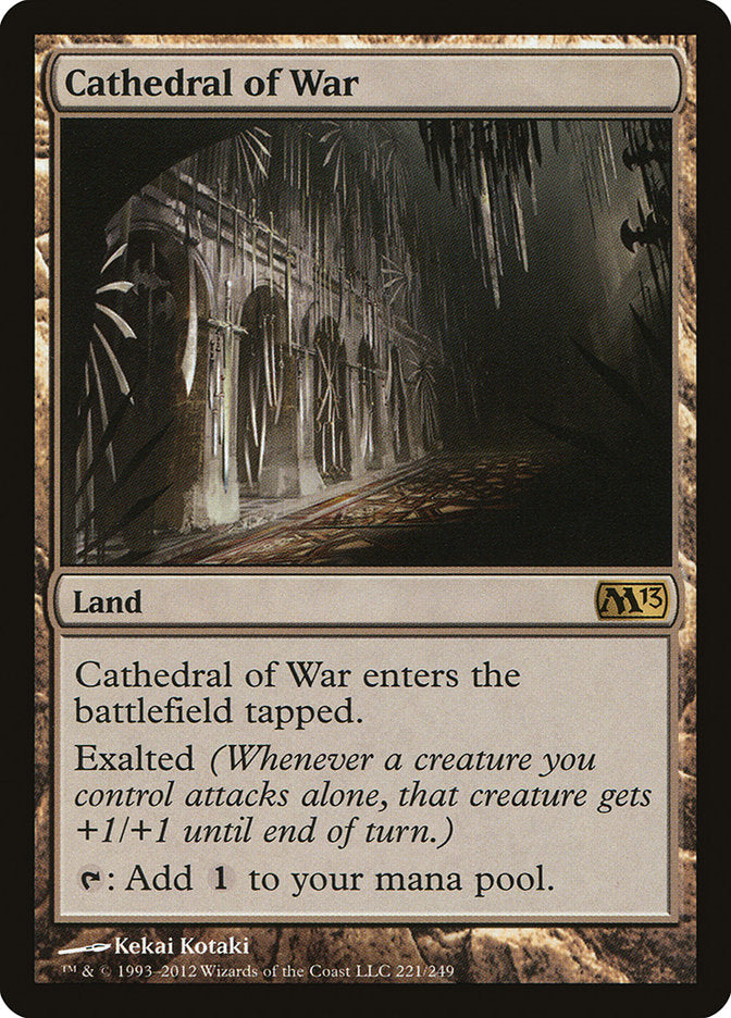 Cathedral of War [Magic 2013] | Black Swamp Games