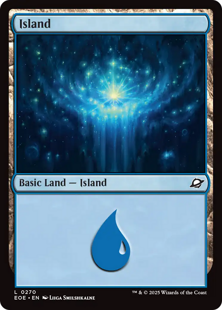 Island (0270) [Edge of Eternities] | Black Swamp Games