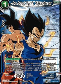 Son Goku & Vegeta, Saiyan Synergy (Winner Stamped) (P-276) [Tournament Promotion Cards] | Black Swamp Games