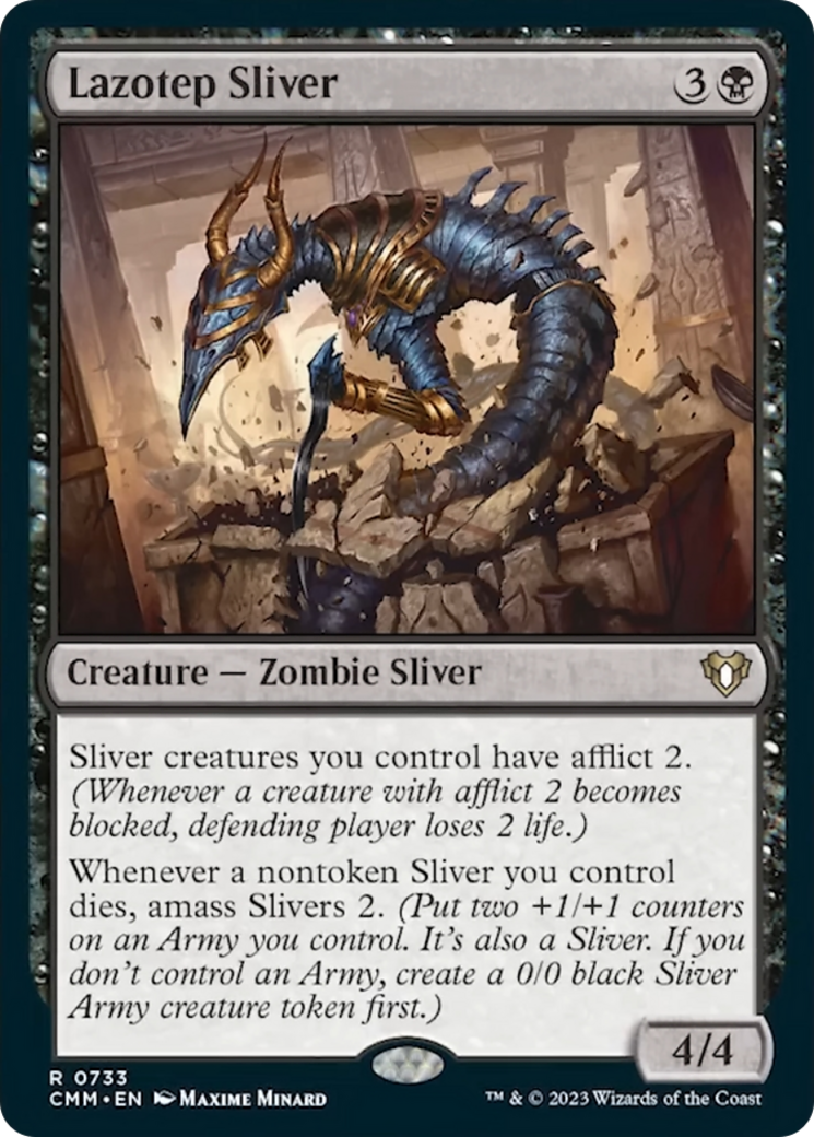 Lazotep Sliver [Commander Masters] | Black Swamp Games