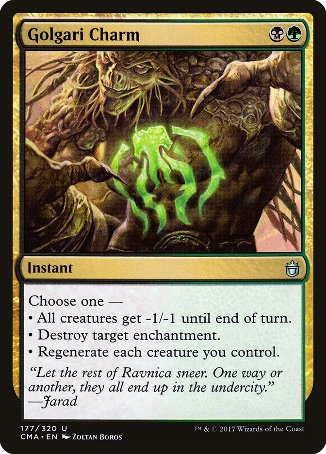 Golgari Charm [Commander Anthology] | Black Swamp Games