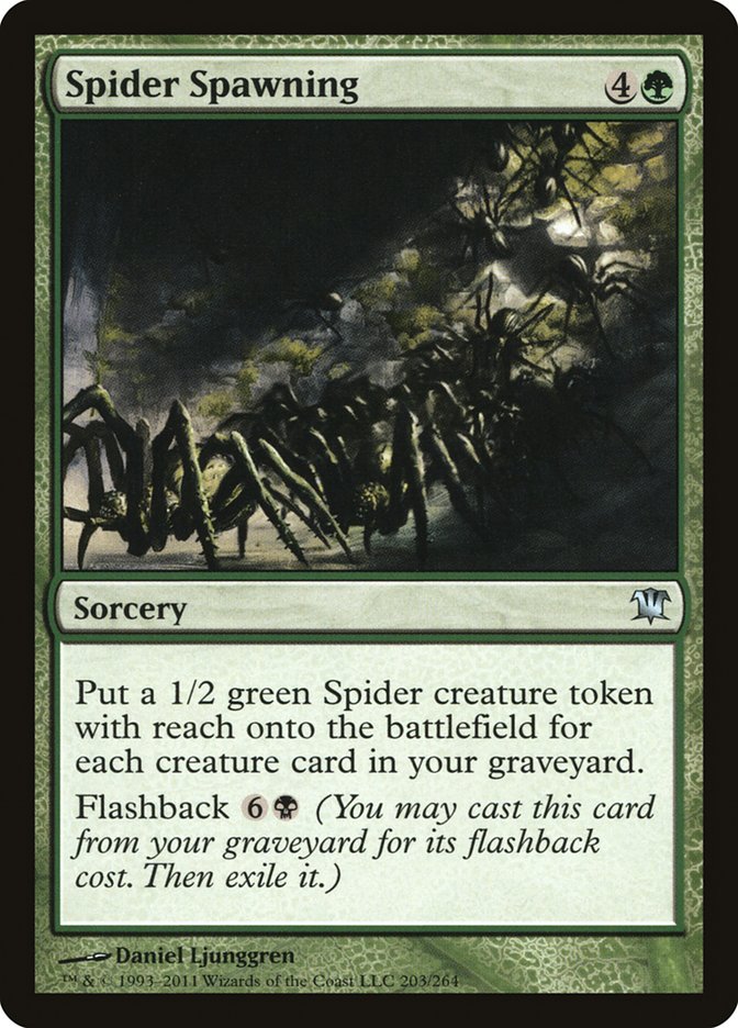 Spider Spawning [Innistrad] | Black Swamp Games