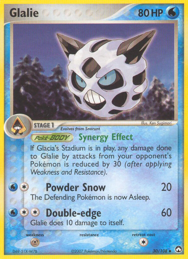 Glalie (30/108) [EX: Power Keepers] | Black Swamp Games