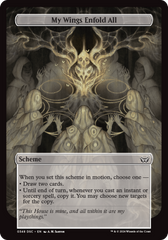My Wings Enfold All (Full Art) [Duskmourn: Archenemy] | Black Swamp Games