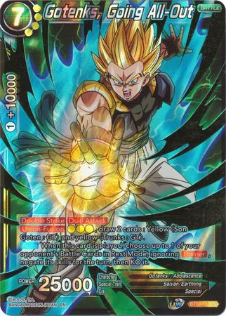 Gotenks, Going All-Out (BT10-110) [Rise of the Unison Warrior 2nd Edition] | Black Swamp Games