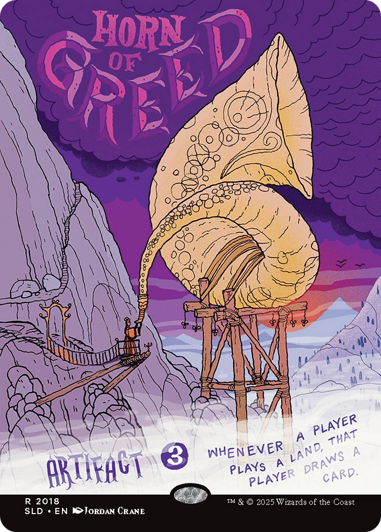 Horn of Greed [Secret Lair Drop Series] | Black Swamp Games