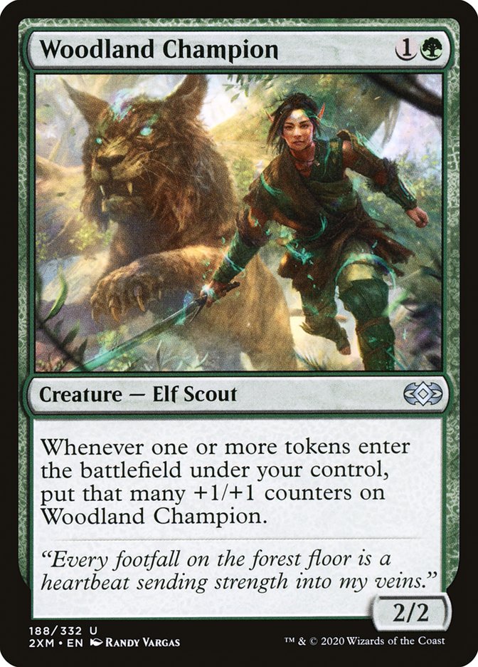 Woodland Champion [Double Masters] | Black Swamp Games