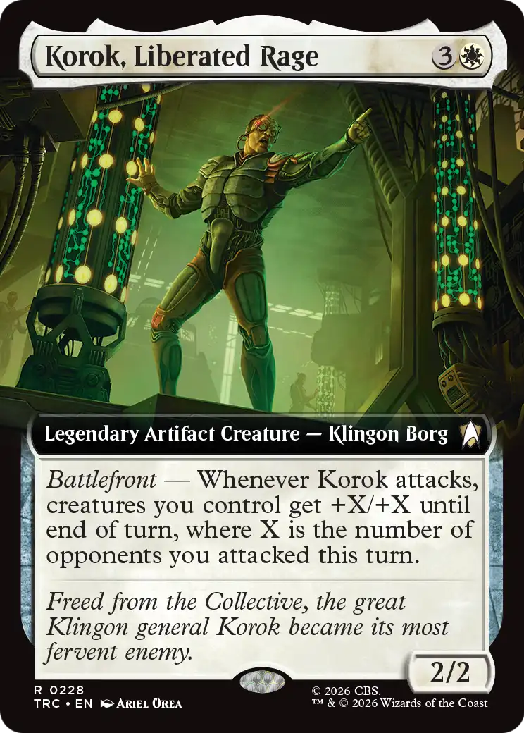 Korok, Liberated Rage (Extended Art) [Star Trek Commander] | Black Swamp Games