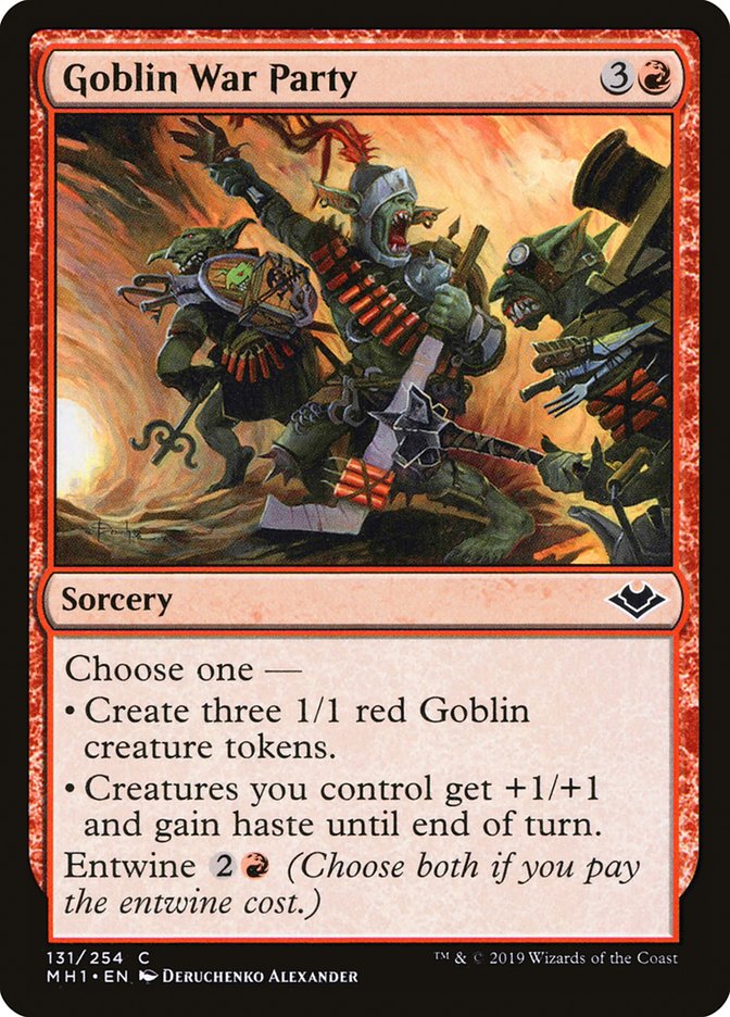 Goblin War Party [Modern Horizons] | Black Swamp Games