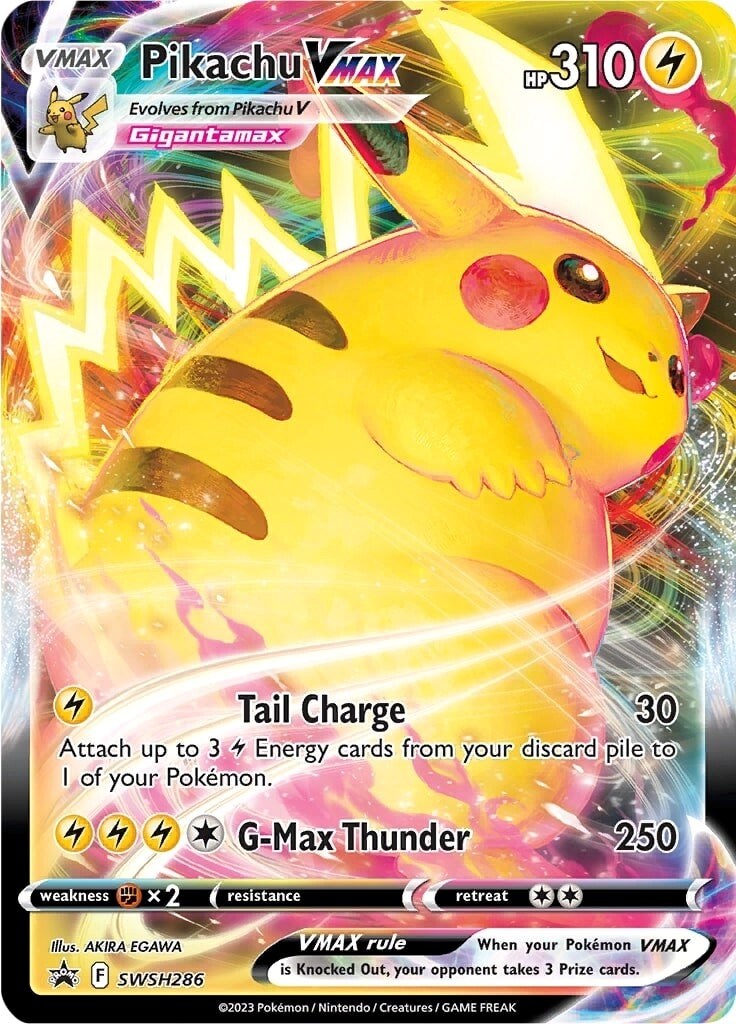 Pikachu VMAX (SWSH286) (Jumbo Card) [Sword & Shield: Black Star Promos] | Black Swamp Games