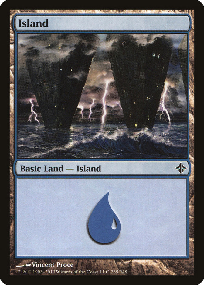 Island (235) [Rise of the Eldrazi] | Black Swamp Games