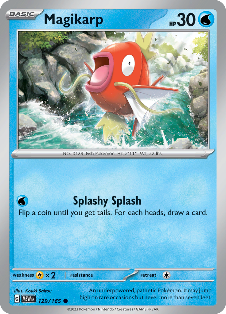 Magikarp (129/165) [Scarlet & Violet: 151] | Black Swamp Games