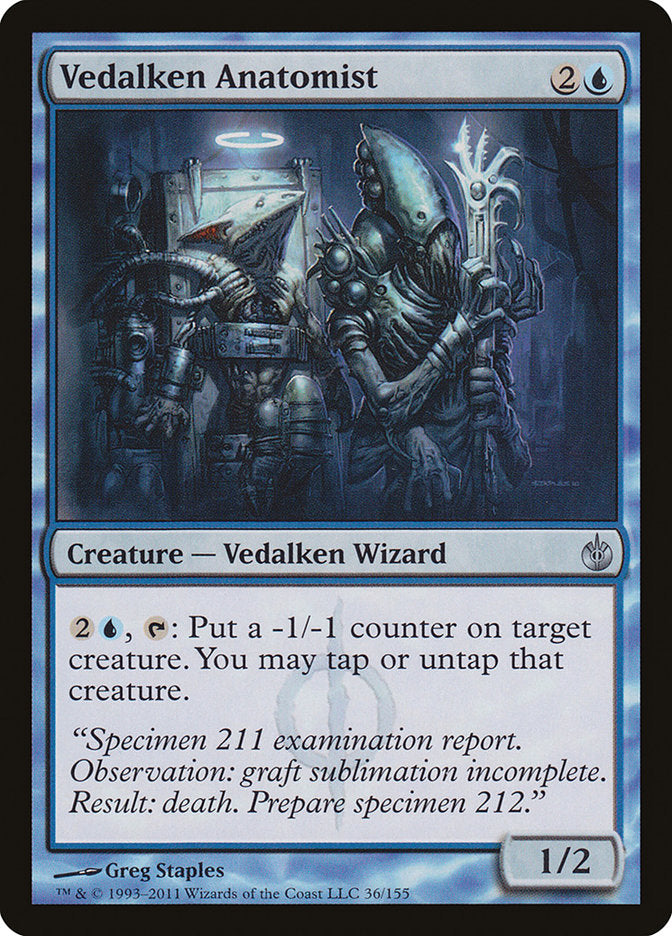 Vedalken Anatomist [Mirrodin Besieged] | Black Swamp Games
