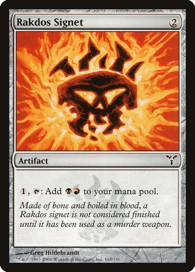Rakdos Signet [Dissension] | Black Swamp Games