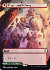 Cragcrown Pathway // Timbercrown Pathway (Borderless Alternate Art) [Zendikar Rising] | Black Swamp Games