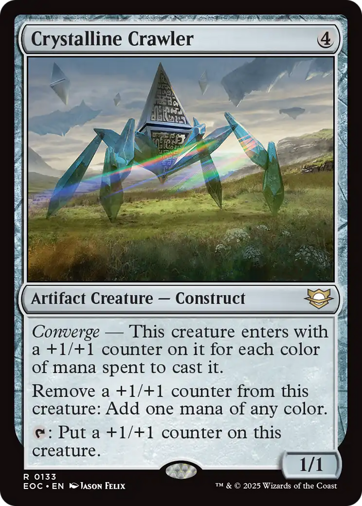 Crystalline Crawler [Edge of Eternities Commander] | Black Swamp Games