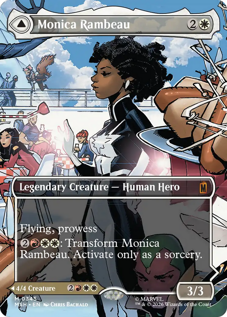 Monica Rambeau (Borderless) (0345) [Marvel Super Heroes] | Black Swamp Games