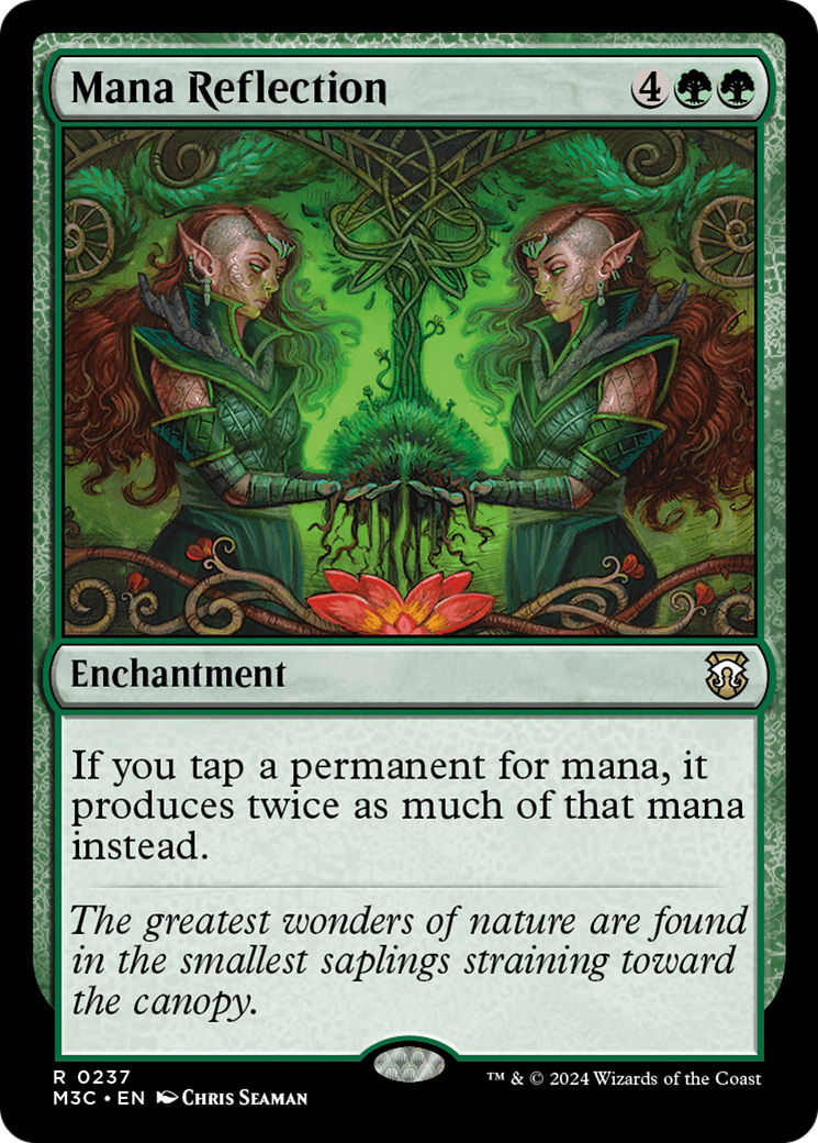 Mana Reflection (Ripple Foil) [Modern Horizons 3 Commander] | Black Swamp Games