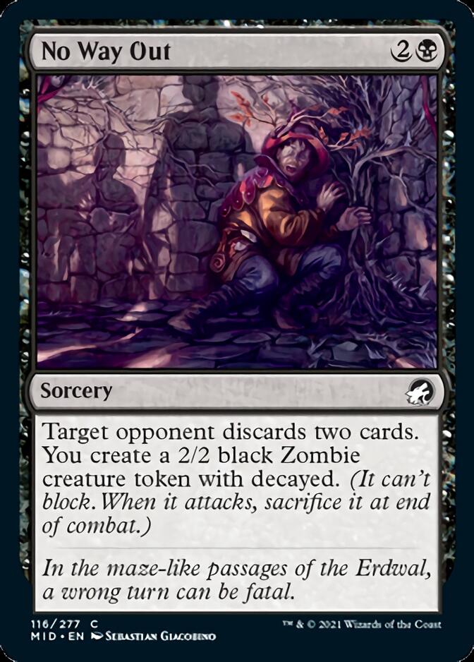 No Way Out [Innistrad: Midnight Hunt] | Black Swamp Games