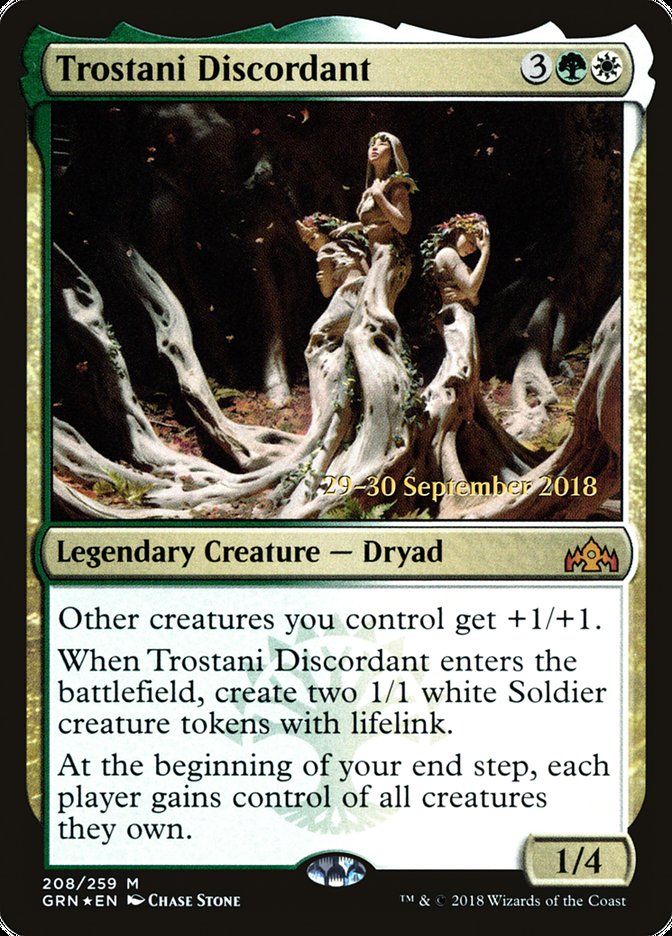 Trostani Discordant [Guilds of Ravnica Prerelease Promos] | Black Swamp Games