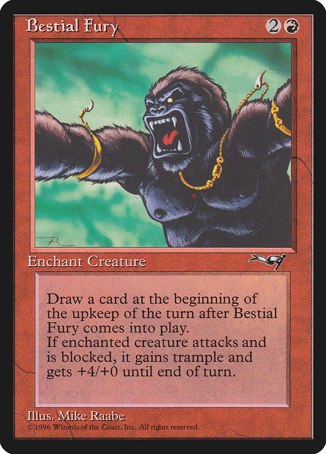 Bestial Fury (Looking Left) [Alliances] | Black Swamp Games