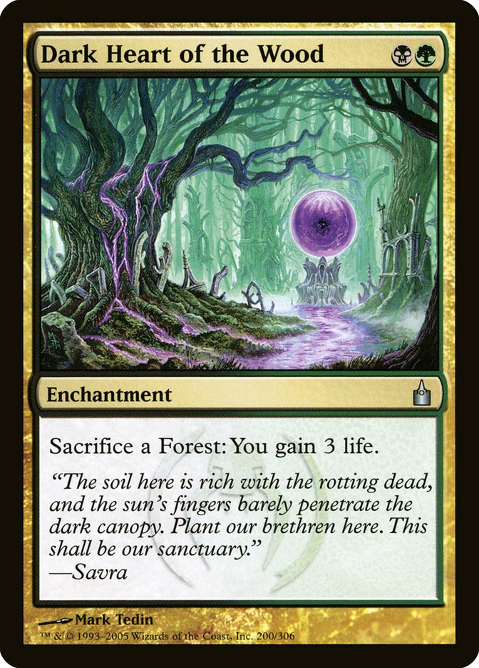 Dark Heart of the Wood [Ravnica: City of Guilds] | Black Swamp Games
