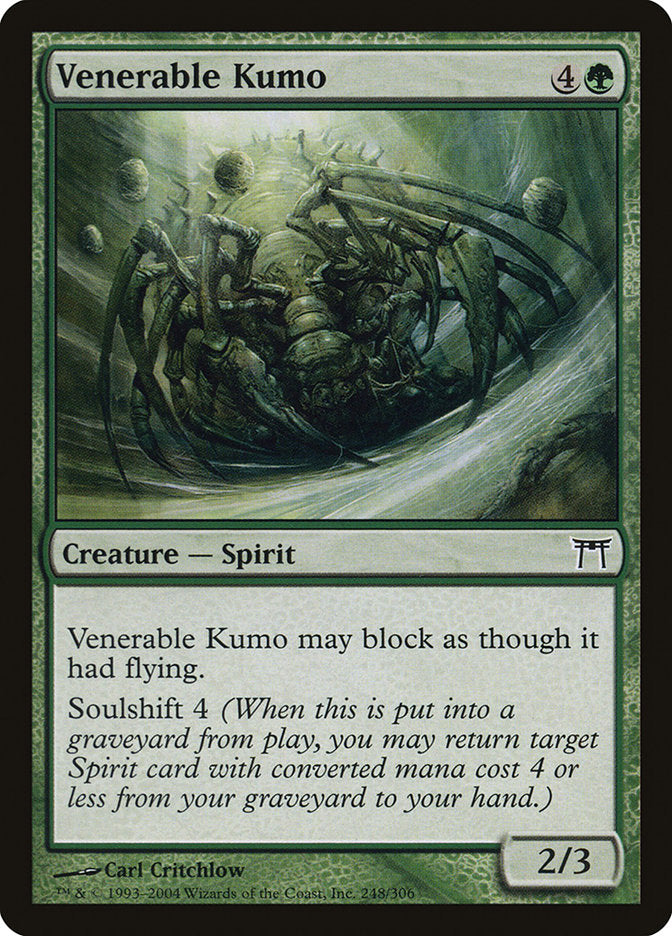 Venerable Kumo [Champions of Kamigawa] | Black Swamp Games