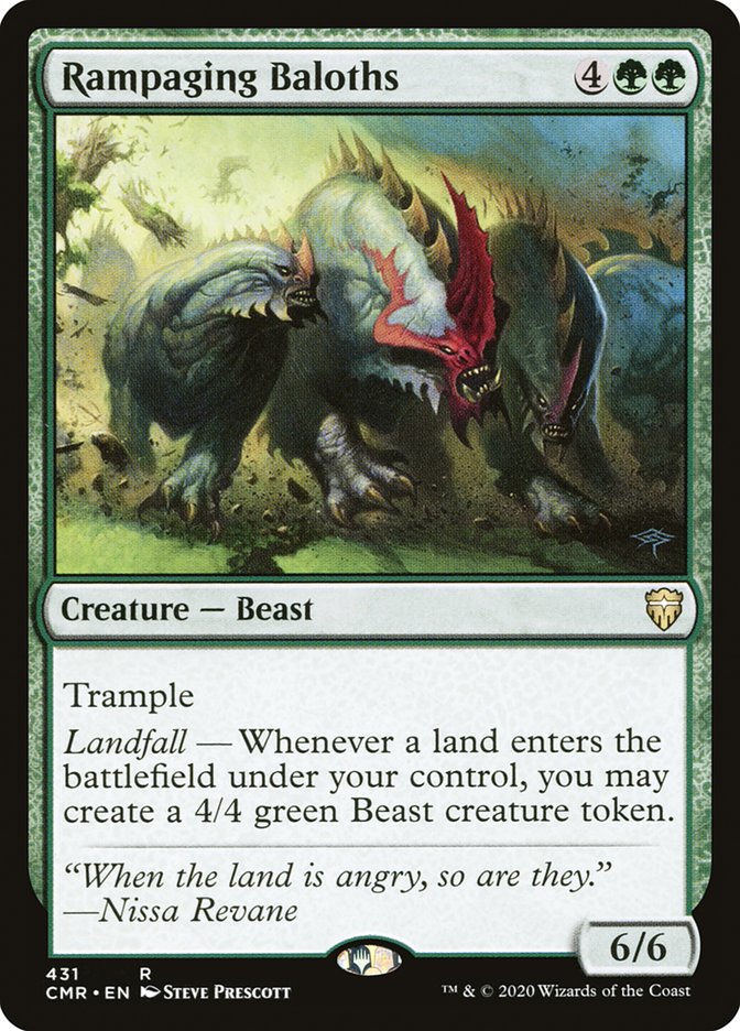 Rampaging Baloths [Commander Legends] | Black Swamp Games