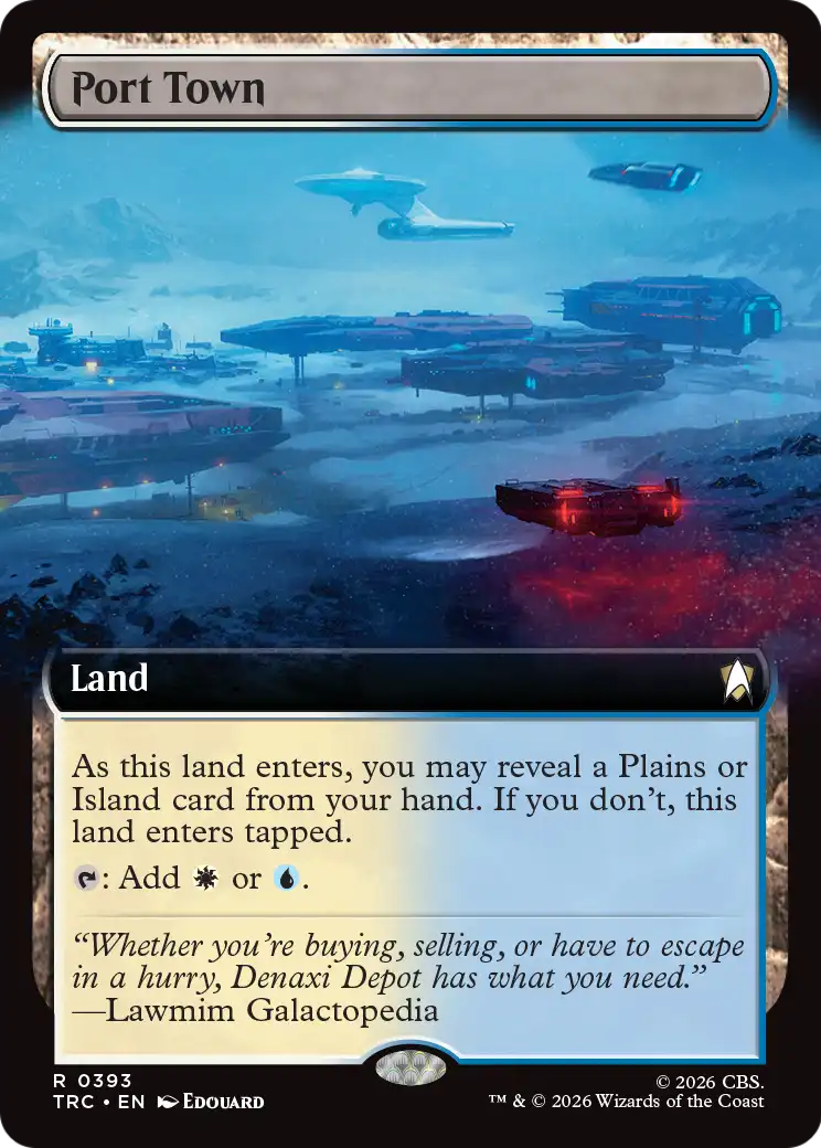 Port Town (Extended Art) [Star Trek Commander] | Black Swamp Games