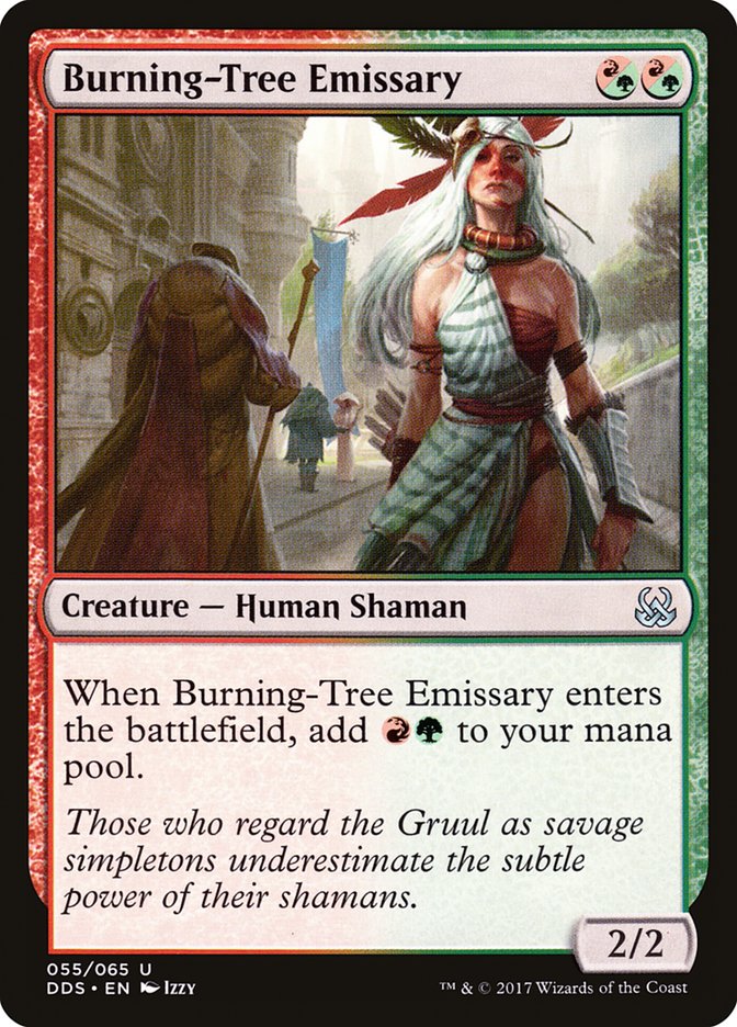 Burning-Tree Emissary [Duel Decks: Mind vs. Might] | Black Swamp Games
