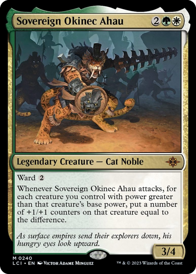 Sovereign Okinec Ahau [The Lost Caverns of Ixalan] | Black Swamp Games