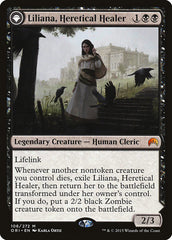 Liliana, Heretical Healer // Liliana, Defiant Necromancer [Magic Origins] | Black Swamp Games