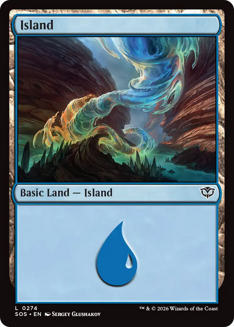 Island (0274) [Secrets of Strixhaven] | Black Swamp Games