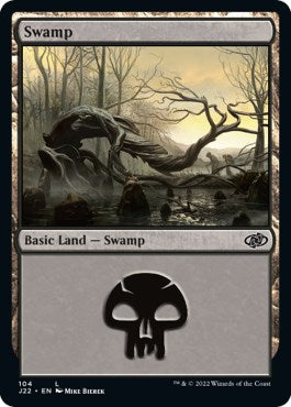 Swamp (104) [Jumpstart 2022] | Black Swamp Games