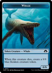 Whale // Energy Reserve Double-Sided Token [Modern Horizons 3 Tokens] | Black Swamp Games