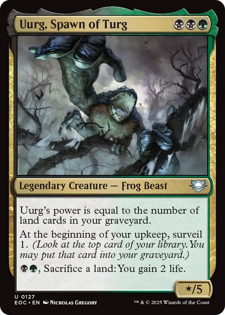 Uurg, Spawn of Turg [Edge of Eternities Commander] | Black Swamp Games