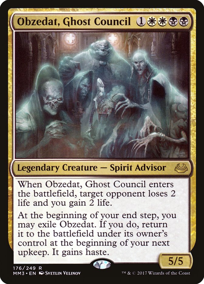 Obzedat, Ghost Council [Modern Masters 2017] | Black Swamp Games