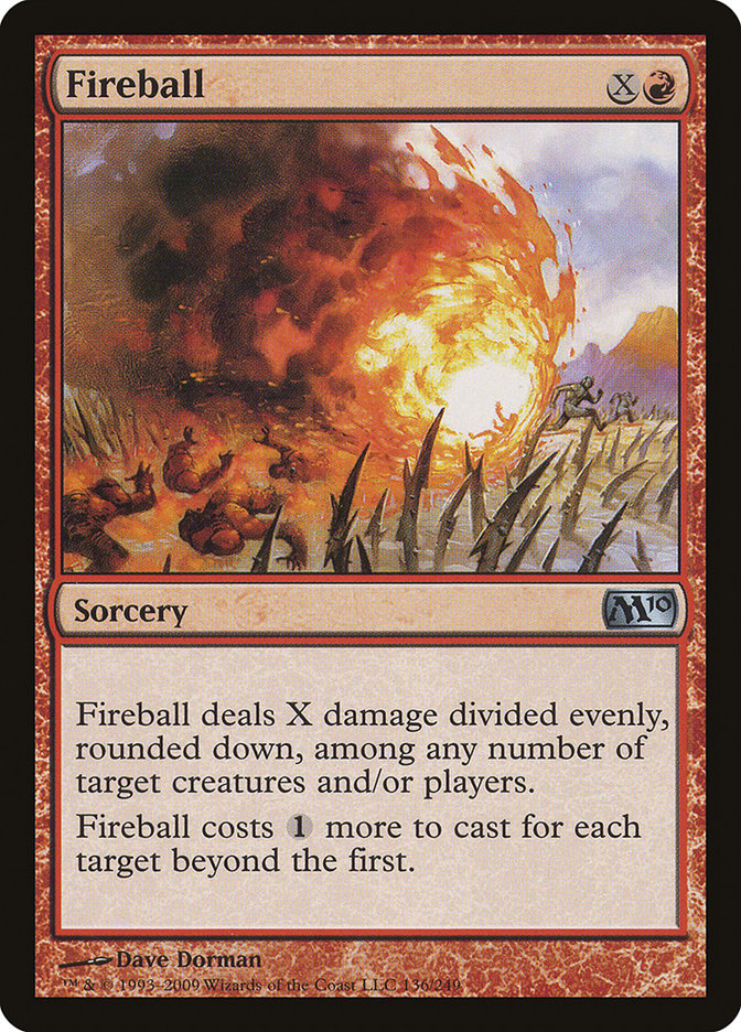 Fireball [Magic 2010] | Black Swamp Games