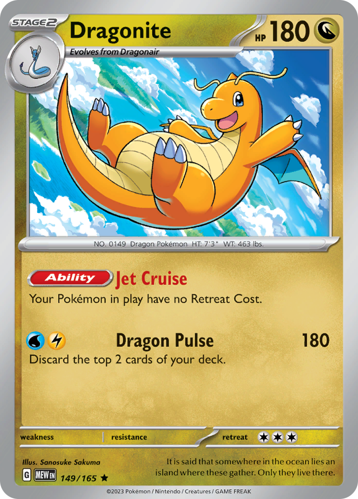 Dragonite (149/165) [Scarlet & Violet 151] | Black Swamp Games