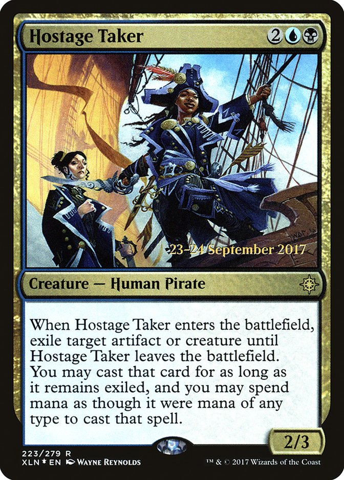 Hostage Taker [Ixalan Prerelease Promos] | Black Swamp Games