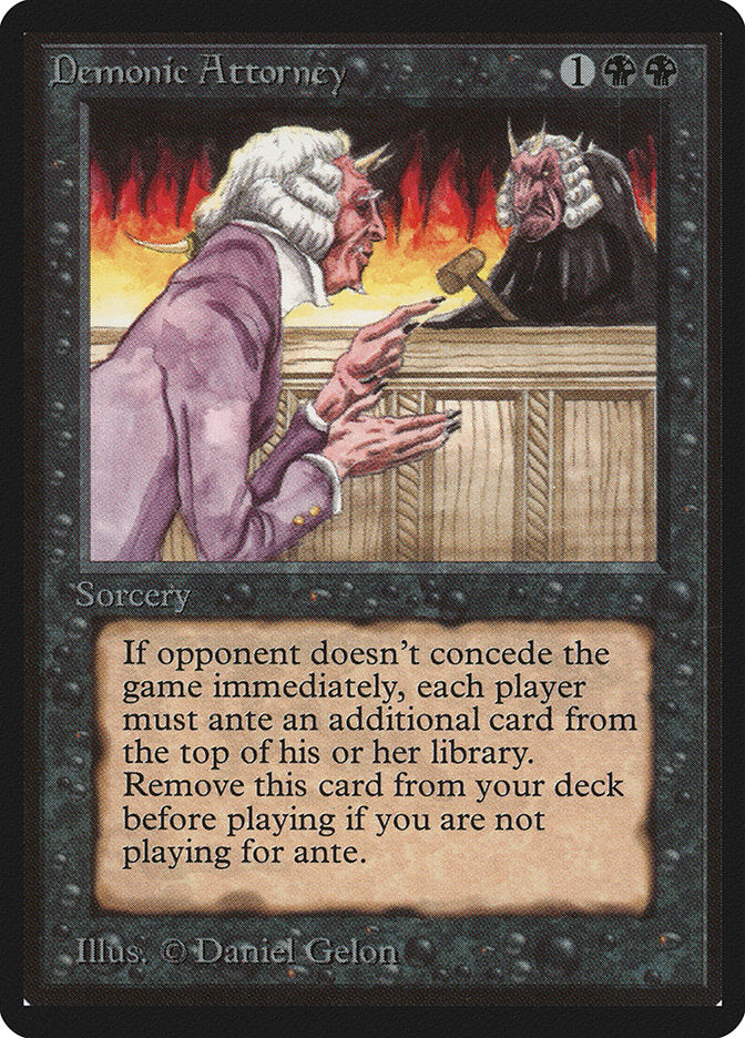 Demonic Attorney [Beta Edition] | Black Swamp Games