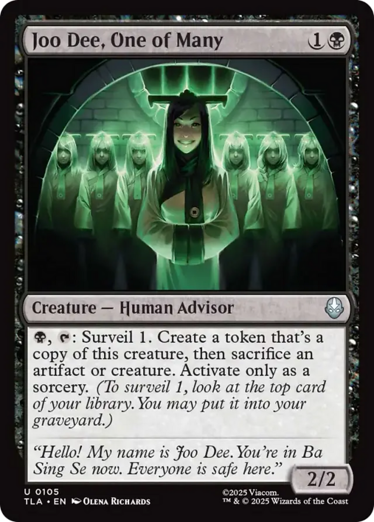 Joo Dee, Public Servant - Sakashima of a Thousand Faces (Borderless) [Avatar: The Last Airbender: Eternal-Legal] | Black Swamp Games