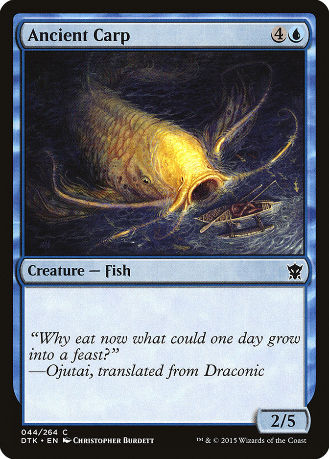Ancient Carp [Dragons of Tarkir] | Black Swamp Games