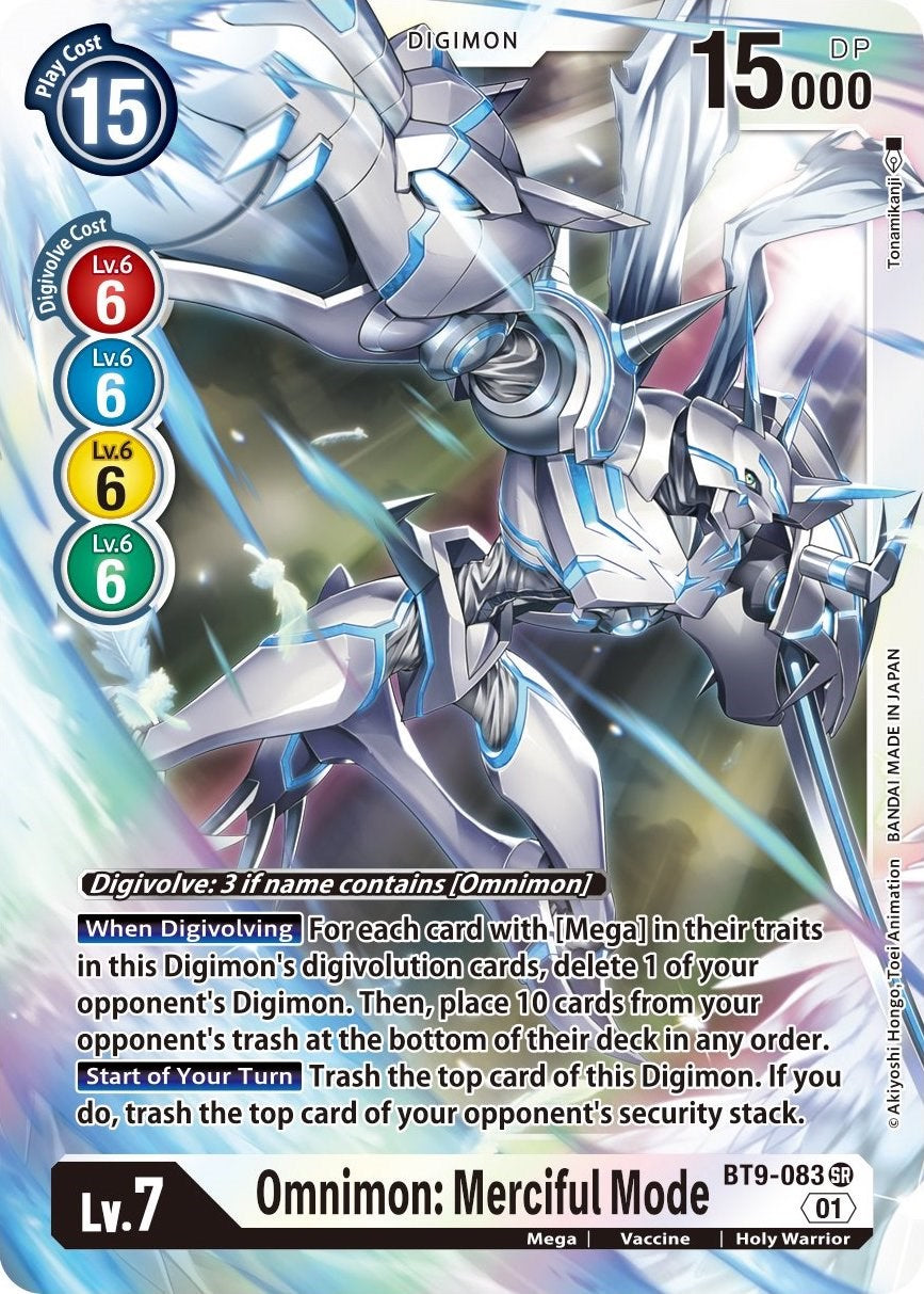 Omnimon: Merciful Mode [BT9-083] [X Record] | Black Swamp Games